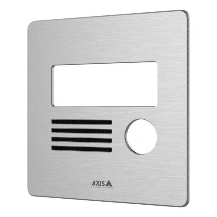 AXIS 02070-001 Intercom Faceplate, Stainless Steel