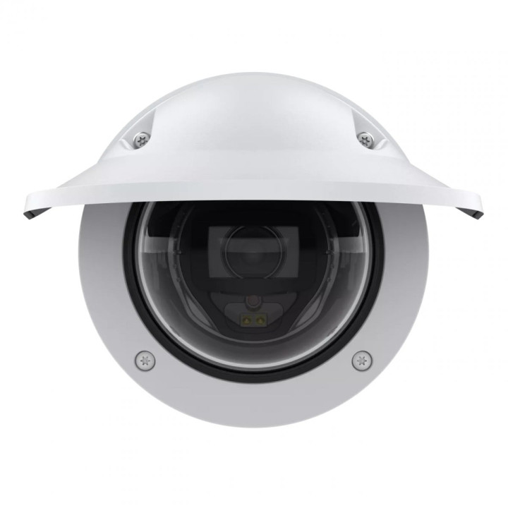 AXIS 02732-001 Dome IP Security Camera, Outdoor, 2592x1944, Ceiling/Wall
