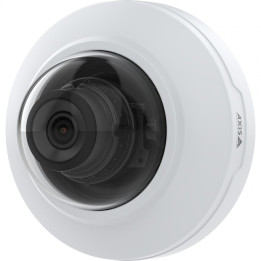 AXIS 02678-001 Dome IP Security Camera, 4K, Indoor, White