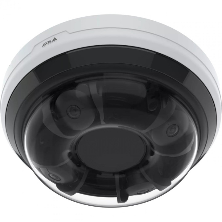 AXIS 02897-001 Dome IP Security Camera, Outdoor, 2592x1944, Ceiling/Wall