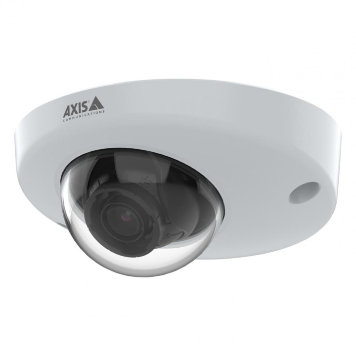 AXIS 02671-001 Dome IP Security Camera, 1920x1080, Indoor, White