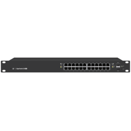 Ubiquiti ES-24-250W Managed Gigabit PoE Switch 24-Port 250W 1U