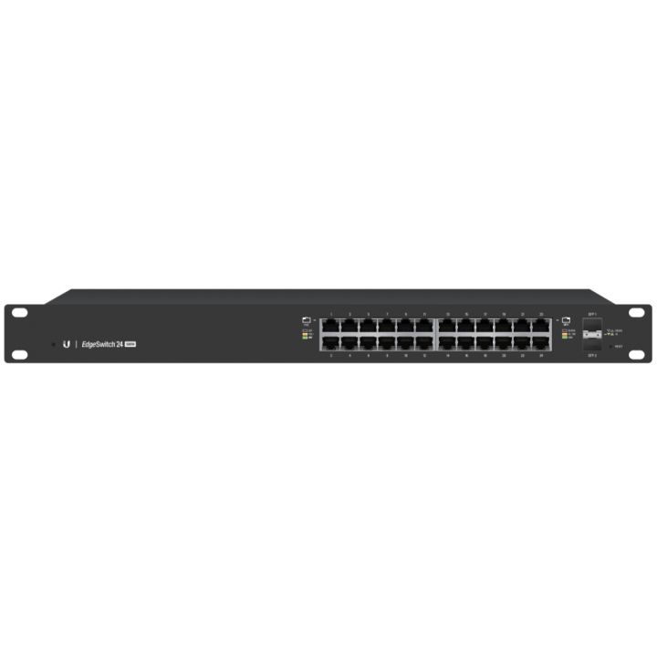 Ubiquiti ES-24-250W Managed Gigabit PoE Switch 24-Port 250W 1U