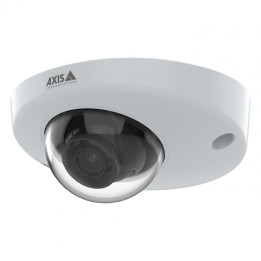 AXIS 02670-021 Dome IP Security Camera, Indoor, 1920x1080, White