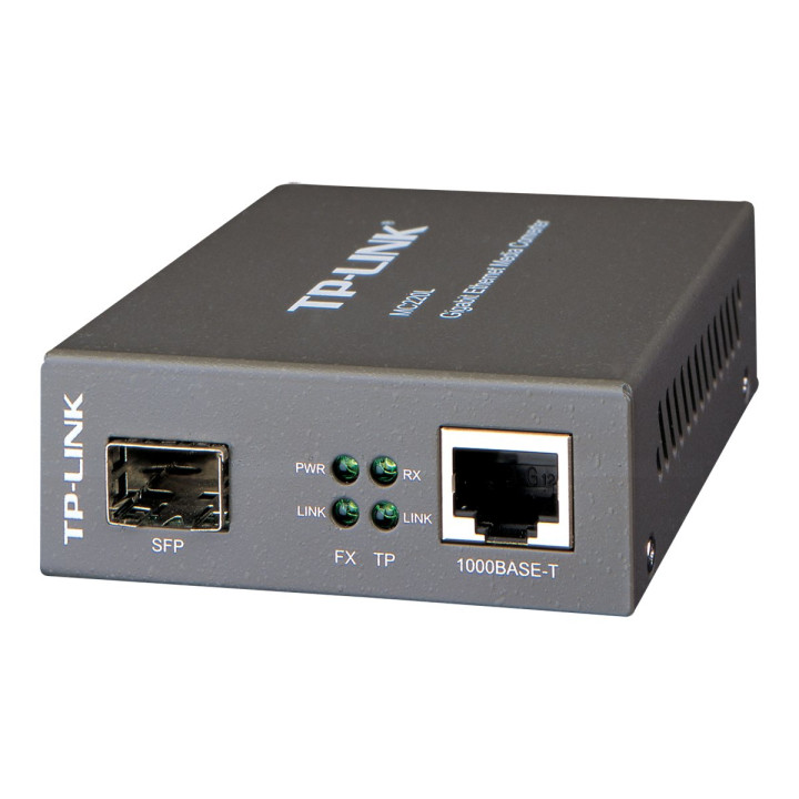 TP-Link MC220L Gigabit Media Converter RJ45 to SFP