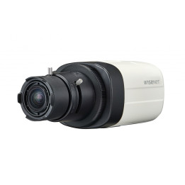 Hanwha Vision HCB-7000A Box Security Camera, 2K Indoor, White