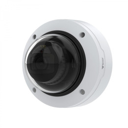 AXIS 02329-001 Dome IP Security Camera, Indoor, 5MP, White