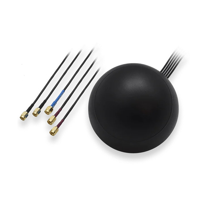 Teltonika PR1KCO28 COMBO MIMO Mobile/GNSS/Wi-Fi Dach-SMA-Antenne, IP67, 5 V