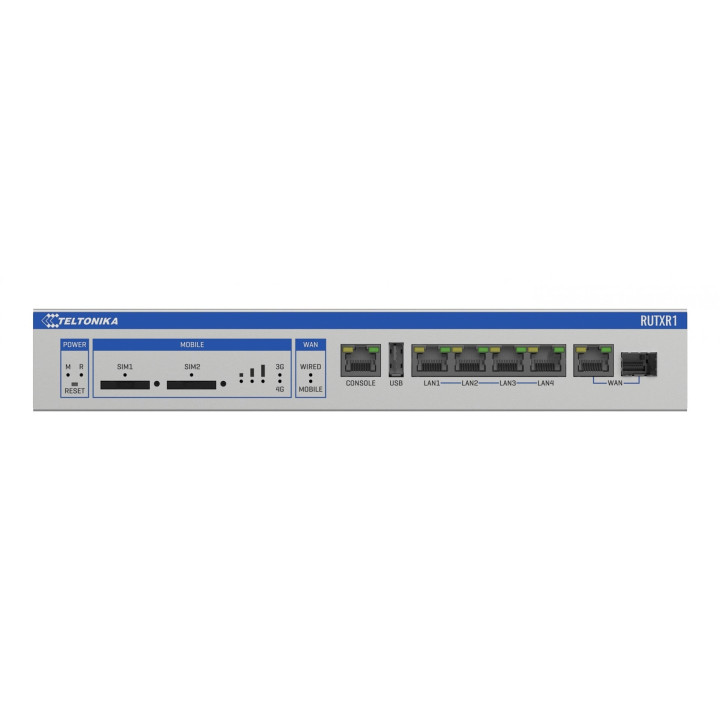 Teltonika Networks RUTXR1 Enterprise Rack-Mountable SFP/LTE Router
