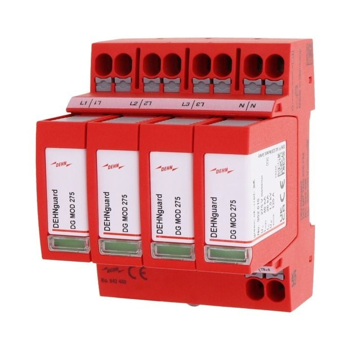 DEHN 942402 Type 2 AC Surge Protector DG SMP TNS 275 3-Phase (942 402)