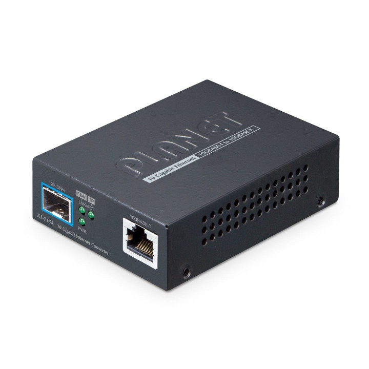 PLANET XT-715A 10GBASE-T to 10GBASE-X SFP+ Media Converter (2.5G/5G/10G Copper)