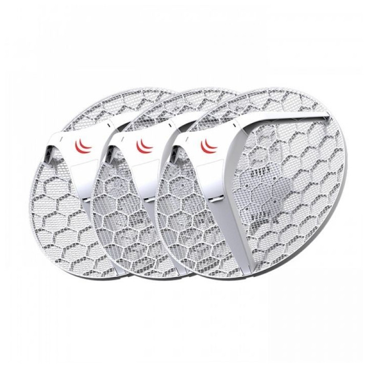 MikroTik RBLHG5KIT Zewnętrzna antena kierunkowa 24,5 dBi z obsługą PoE