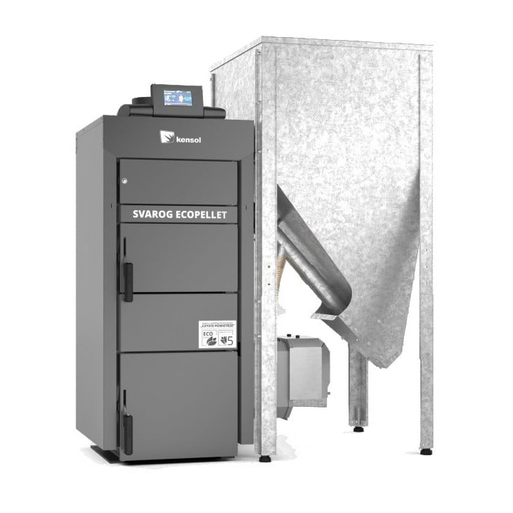 Svarog EcoPellet 25 (Left) Automatic Pellet Boiler KSEP25L