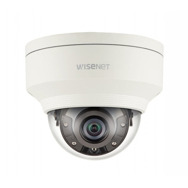Hanwha Vision XNV-8020R Caméra de sécurité IP dôme 5 MP, intérieur/extérieur, montage au plafond, 2560 x 1920