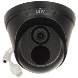 Uniview IPC3614LE-ADF28K-H-BLACK 4MP IP Security Camera with 97° Viewing Angle