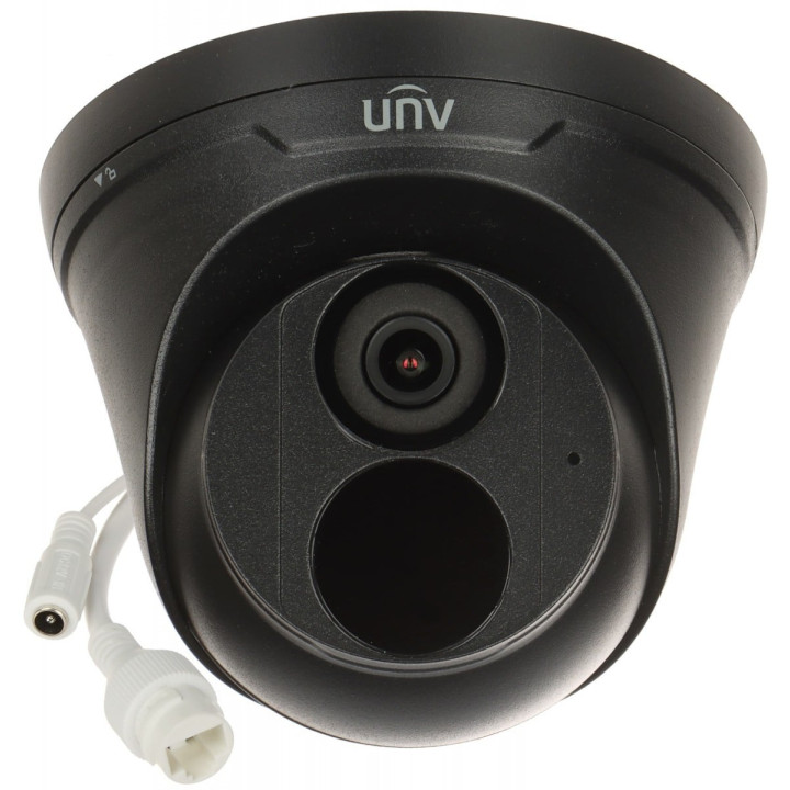Uniview IPC3614LE-ADF28K-H-BLACK 4MP IP Security Camera with 97° Viewing Angle