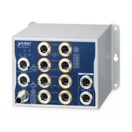 PLANET ITS-5216-8P2TB-WV промышленный PoE коммутатор 8+2 M12