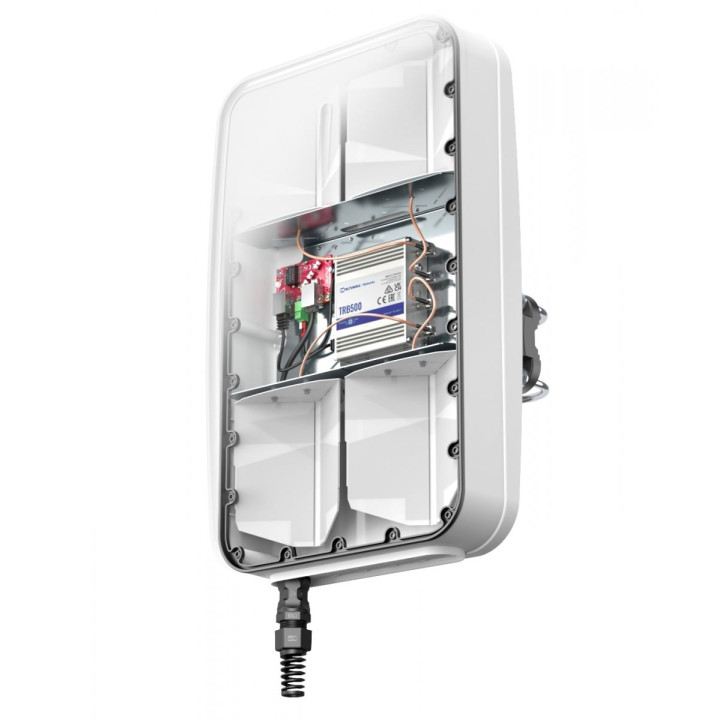 Kit QuWireless QuMax Omni A500MO 4x antenne 5G Band71 avec répartiteur PoE pour TRB500