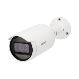 Hanwha Vision ANO-L6012R Bullet IP Security Camera, 2MP, 1080p, White