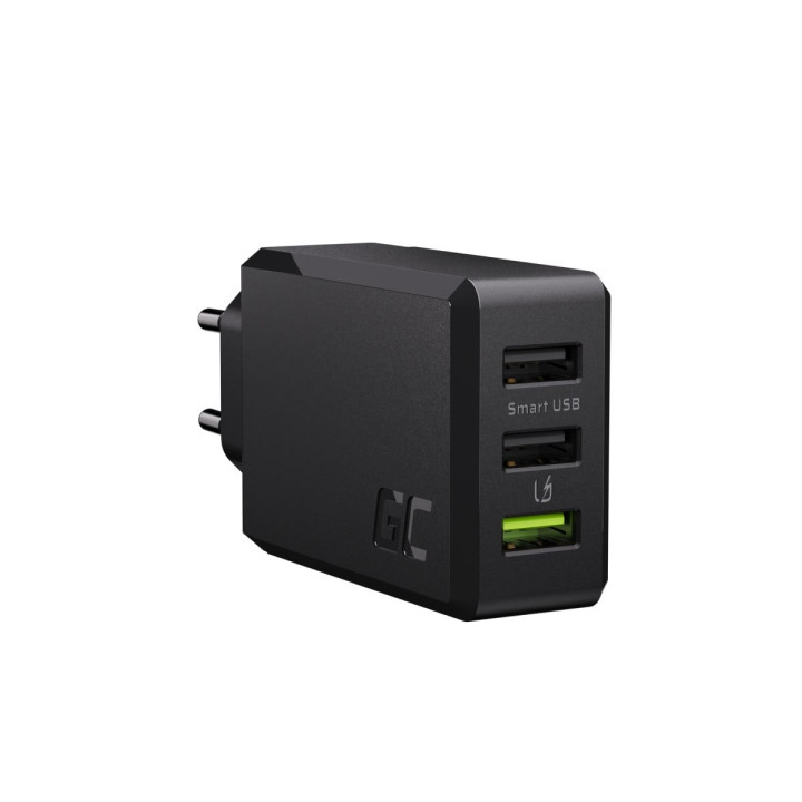 Green Cell GC ChargeSource 3 3xUSB 30W Fast Charger