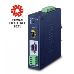 PLANET IMG-2105AT Przemysłowa bramka Modbus, 1 port RS232/422/485, 1x SFP, -40~75°C, 9~48V DC, IP30