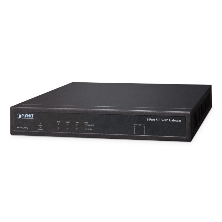 PLANET VGW-420FO 4-Port SIP VoIP Gateway (4xFXO)