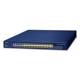 PLANET SGS-6310-16S8C4XR Layer 3 Managed Switch, 16 SFP + 8 Combo + 4 10G SFP+, Dual AC Redundant Power