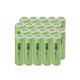 Green Cell 20x 18650 Rechargeable Battery Cells 3.7V 2900mAh Li-Ion (20GC18650NMC29)