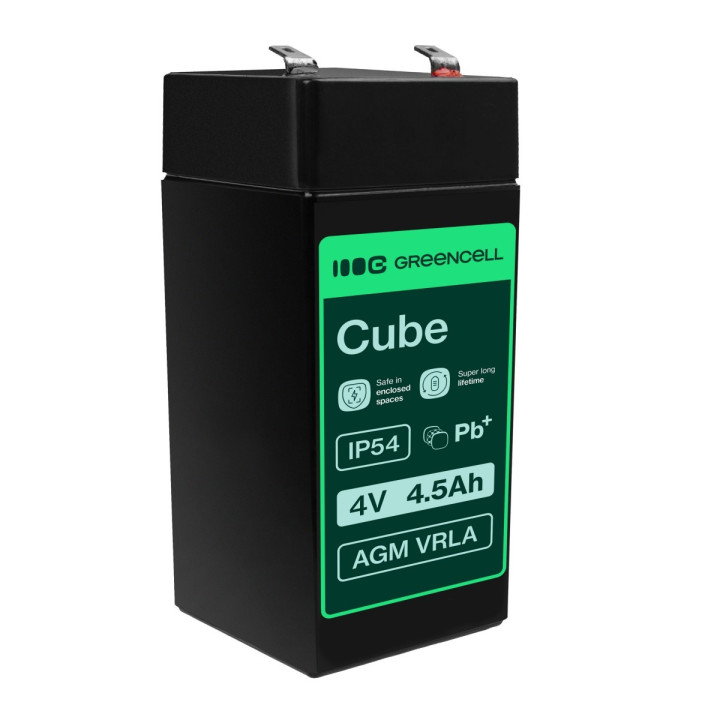 Green Cell AGM36 4V 4.5Ah VRLA Battery