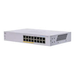Cisco CBS110-16PP-EU Unmanaged 16-port Gigabit Switch (8 PoE, 64W)