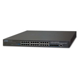 PLANET SGS-6341-24T4X Layer 3 24-Port 10/100/1000T + 4-Port 10G SFP+ Stackable Managed Gigabit Switch