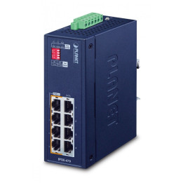 PLANET IPOE-470 Промышленный 8-портовый гигабитный PoE коммутатор