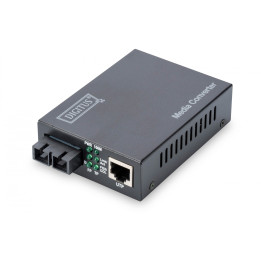 DIGITUS DN-82021-1 Fast Ethernet Media Converter, Single-mode SC, 1310nm, 20km