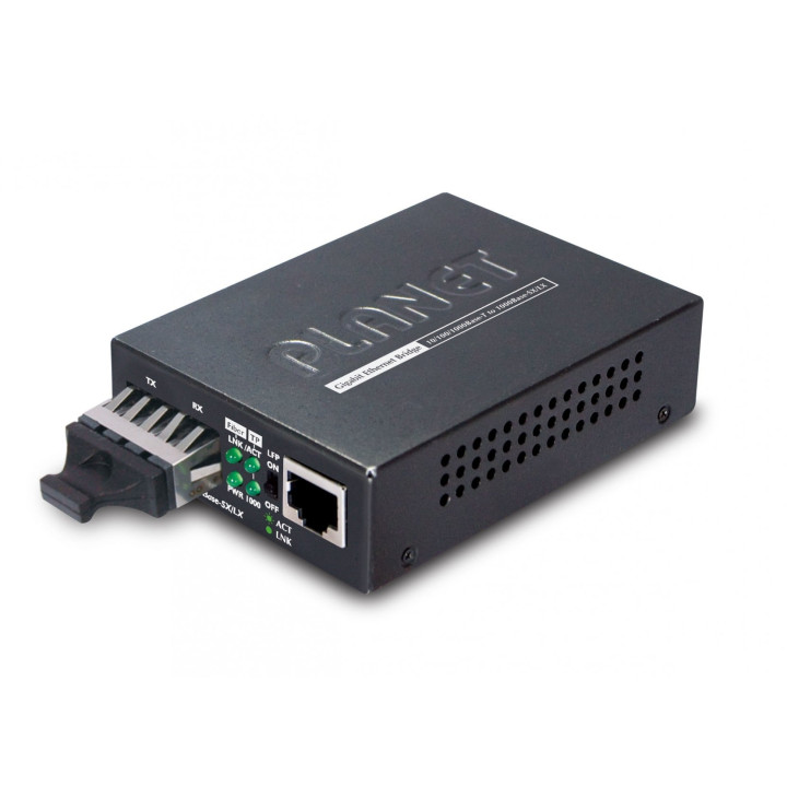 PLANET GT-802 10/100/1000Base-T to 1000Base-SX Gigabit Media Converter