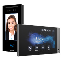 Akuvox E16C Video Doorbell Kit with S567W Monitor White