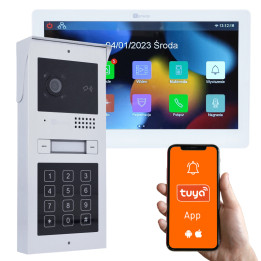 Genway F-C52V13 Video Doorbell Kit 1/2 Family 7" WiFi Tuya