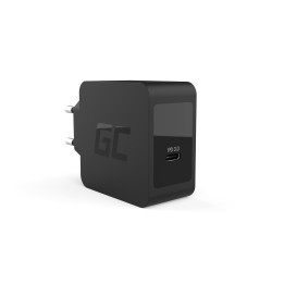 Green Cell CHAR07 USB-C 18W PD Charger for Samsung Galaxy S8/S8+/S9/S9+/Note 8, iPhone X/8/8 Plus, Nintendo Switch