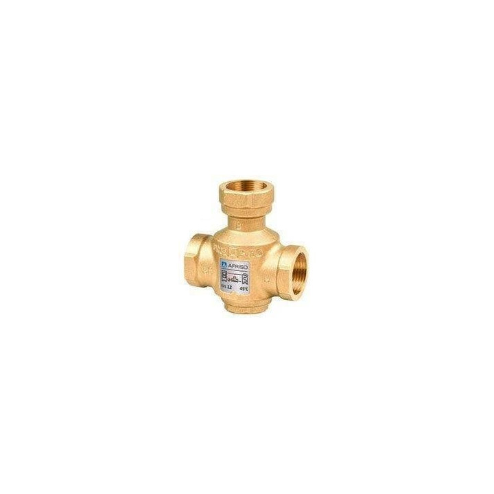 AFRISO 1633510 Temperature Control Valve ATV 335, DN25, Rp1", 55°C, Kvs 9 m³/h