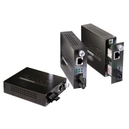PLANET FST-802S15 10/100Base-TX to 100Base-FX (SC) Smart Media Converter - Single Mode 15km