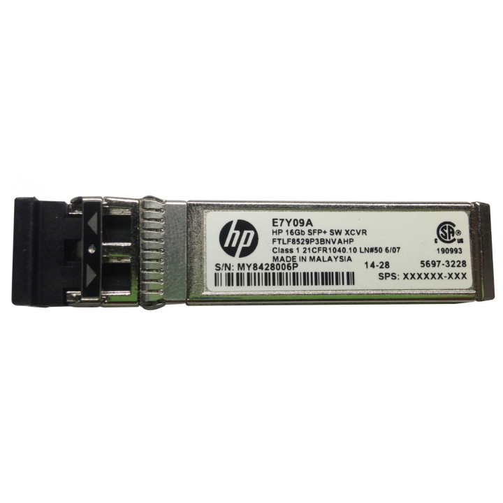 HPE 16GB SFP+ Short Wave 1-pack Extended Temperature Transceiver E7Y09A