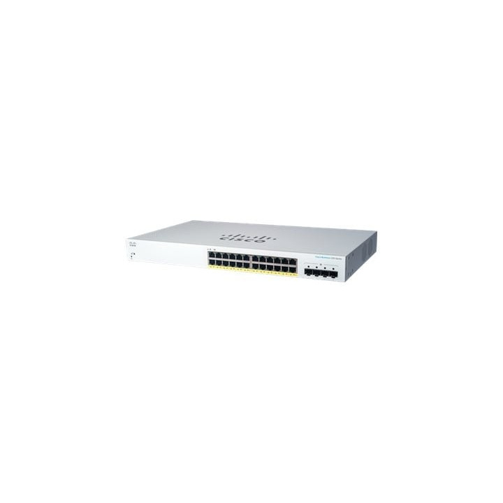 Cisco CBS220-24P-4G-EU Smart 24-Port GE PoE Switch
