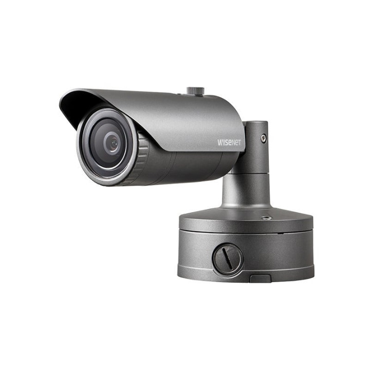 Hanwha Vision XNO-8020R Caméra de sécurité IP extérieure 5 MP avec vision nocturne IR, PoE, ONVIF