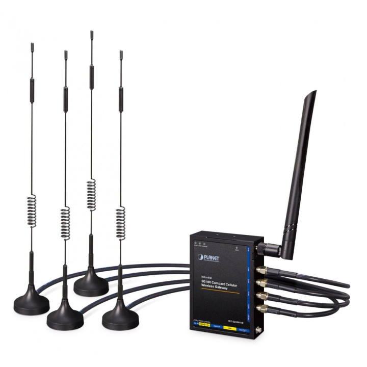 PLANET ICG-2210W-NR-EU Kompaktowa bramka komórkowa 5G NR do montażu na szynie DIN