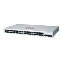 Cisco CBS220-48T-4X Managed L2 Gigabit Ethernet Switch, 48-Port, 4x 10G SFP+, PoE, White