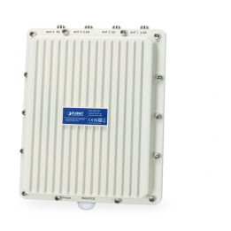 PLANET WDAP-3000AX Point d'accès Wi-Fi 6 extérieur IP67, double bande 3000 Mbps, 802.3at PoE+ PD, 4x type N, protection contre l