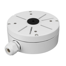 BCS BCS-ADU-B Universal Mounting Box for Cameras Ø155mm IP66 Aluminium White