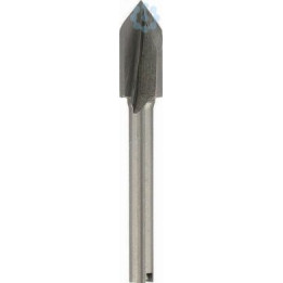 BOSCH 2615064032 HSS Router Bit 6.4 mm Single Piece for Wood Milling