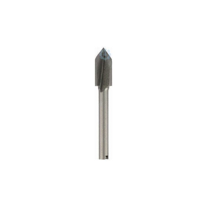 BOSCH 2615064032 HSS Router Bit 6.4 mm Single Piece for Wood Milling