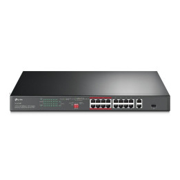 TP-LINK TL-SL1218P 16-портовый PoE+ коммутатор