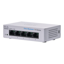 Cisco CBS110-5T-D-EU Unmanaged 5-Port Gigabit Ethernet Desktop Switch
